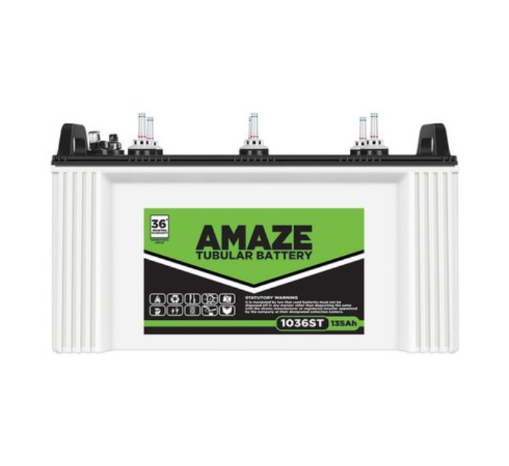 Amaze 1036ST Tubular Inverter Battery  (135 AH)