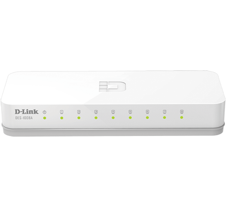 DLINK 8-Port 10/100 Switch DES-1008A