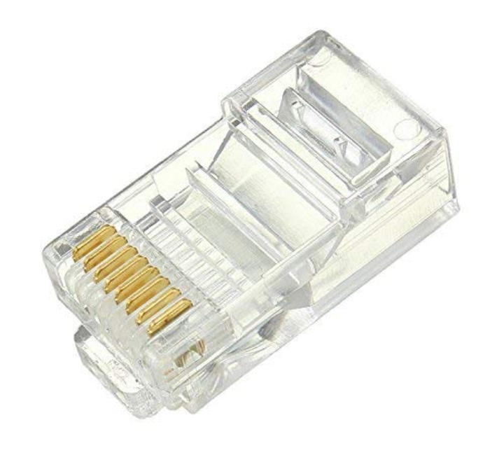 D Link Cat 5 RJ 45 Cable Connector - Pack 