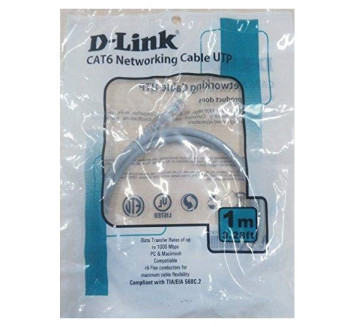 D-Link Patch Cord cat 6  ( 1 m)