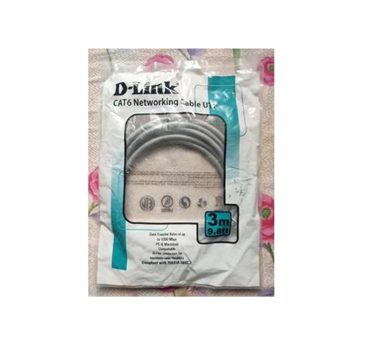 D-Link Patch Cord cat 6 (3 m)