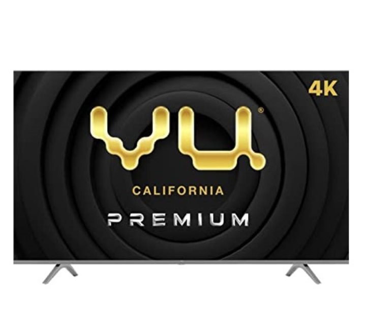 VU 139 cm (55 Inches) 4K Ultra HD Smart Android LED TV 55PM