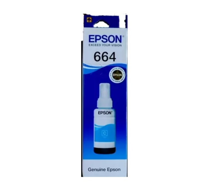 Epson 664 CYAN Cyan Ink Bottle 