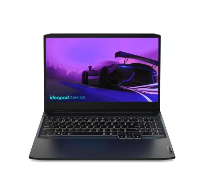 Lenovo IdeaPad Gaming 3 Ryzen 5 Hexa Core AMD R5-5600H - (8 GB/512 GB SSD/Windows 11 Home/4 GB Graphics/NVIDIA GeForce RTX 3050) 15ACH6 Gaming Laptop  (15.6 inch, Shadow Black, 2.25 kg) 82K2012LIN